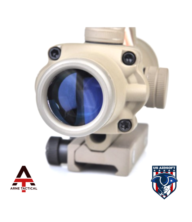 Arne Tactical  1X32C Red Dot with Illumination Source Fiber (Dark Earth)