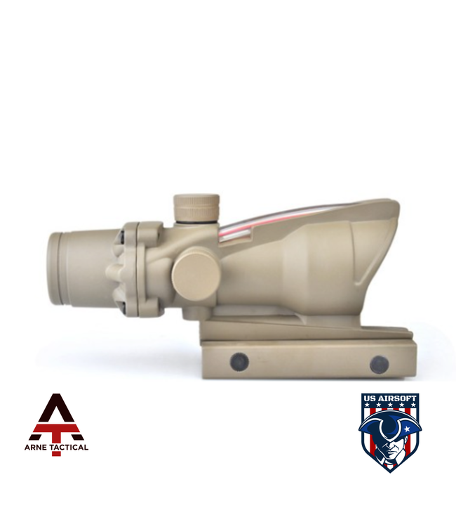 Arne Tactical  1X32C Red Dot with Illumination Source Fiber (Dark Earth)