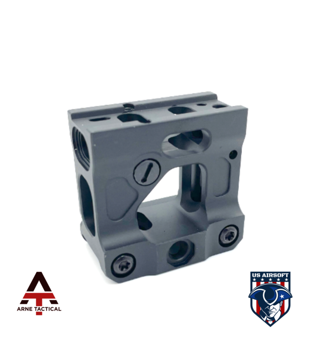 Arne Tactical Micro Red Dot Riser Mount - Black