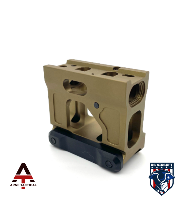 Arne Tactical Arne Tactical Micro Red Dot Riser Mount - Dark Earth