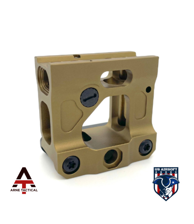 Arne Tactical Micro Red Dot Riser Mount - Dark Earth