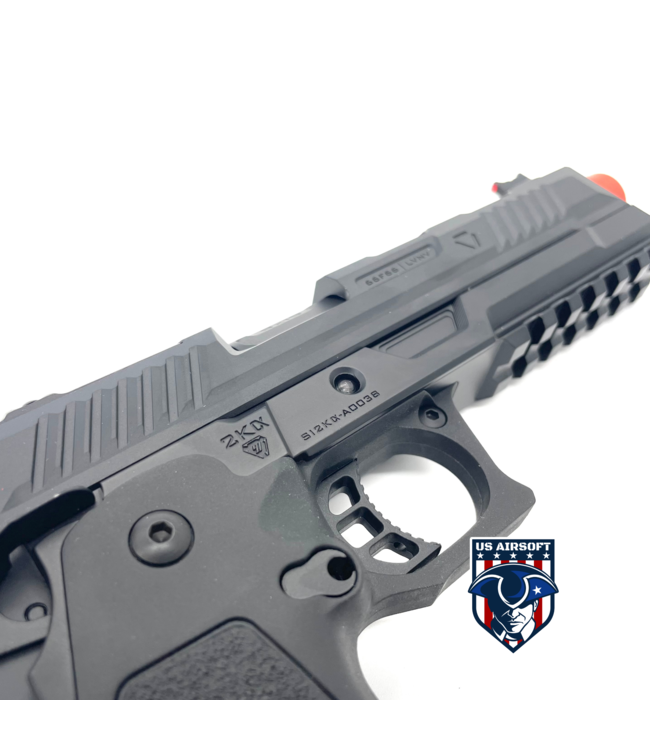 EMG Strike Industries Licensed Prototype 2K Alpha 2011 Gas Blowback Airsoft Pistol