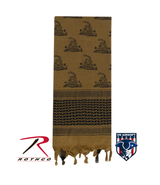 Rothco Gadsden Snake Shemagh Tactical Scarf