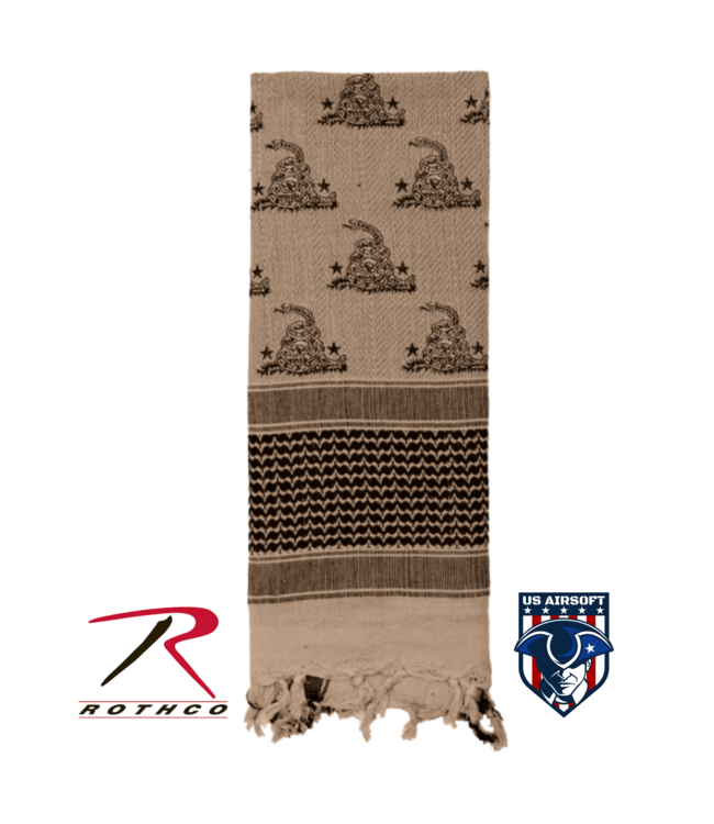 Rothco Gadsden Snake Shemagh Tactical Scarf