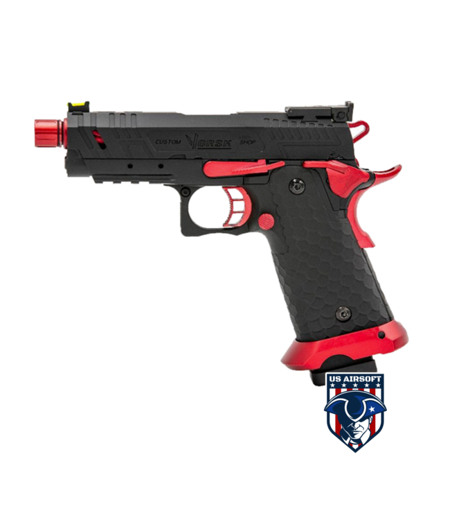 Vorsk Airsoft CS Compact Vengeance 3.8 Hi Capa - Red Match