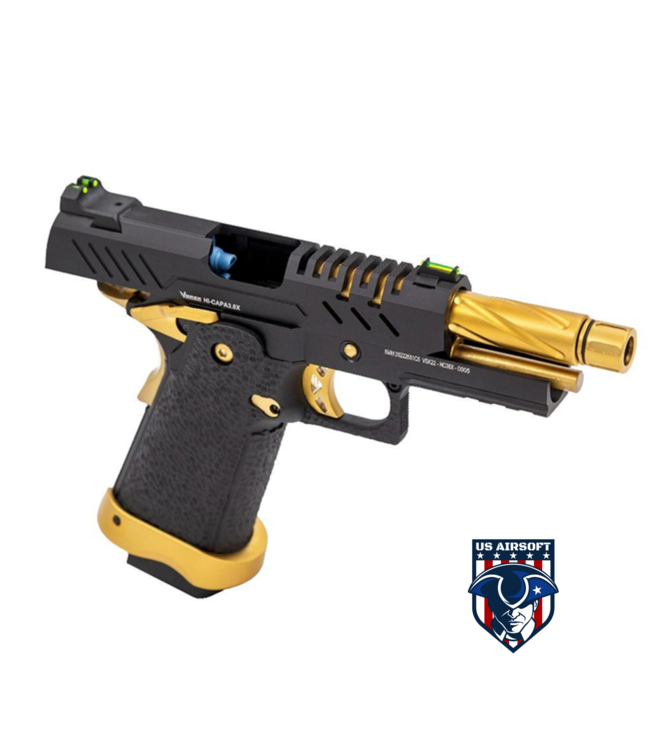 Vorsk Airsoft 3.8 Hi Capa Pro - Gold Match