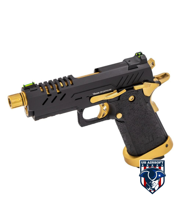 Vorsk Airsoft 3.8 Hi Capa Pro - Gold Match