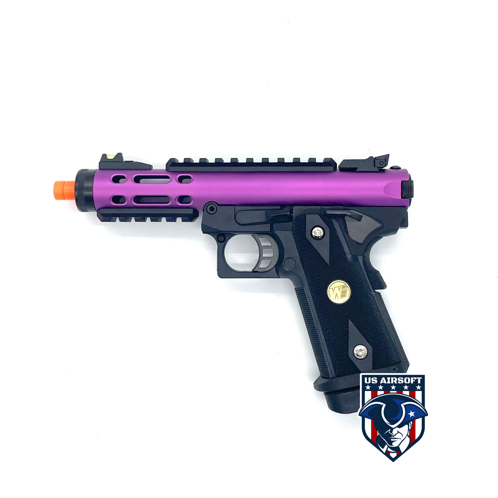 WE-Tech Galaxy Hi-CAPA Gas Blowback Airsoft Pistol (Color: Purple ...