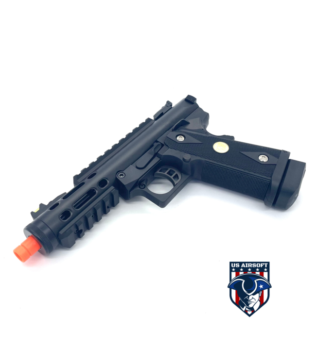 WE-Tech Galaxy Hi-CAPA Gas Blowback Airsoft Pistol (Color: Purple / Checkered Frame)