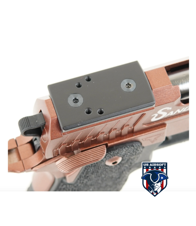 TTI Sand Viper Hi Capa by JAG Arms Airsoft Pistol - Green Gas