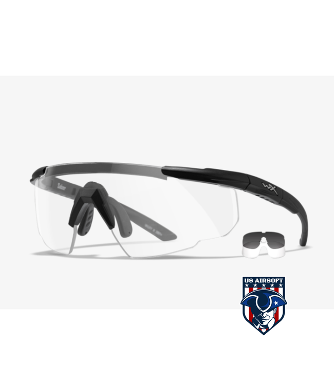 Wiley X Saber Advanced Grey / Clear / Matt Black Frame
