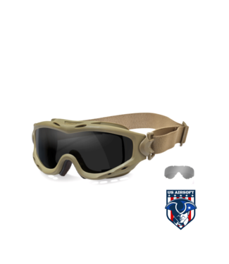 WileyX Wiley X Spear Goggle Grey / Clear / Tan Frame