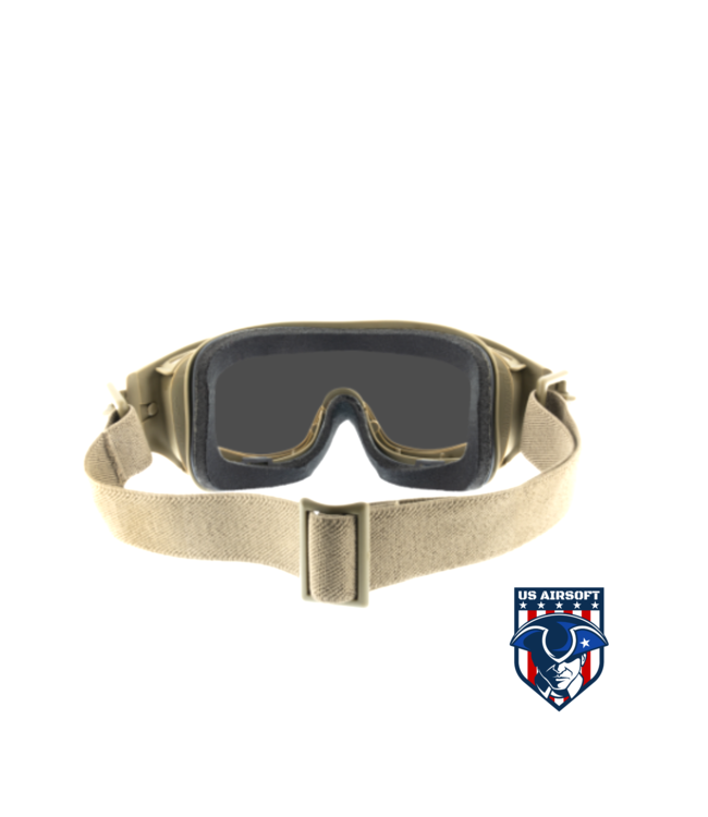 Wiley X Spear Goggle Grey / Clear / Tan Frame
