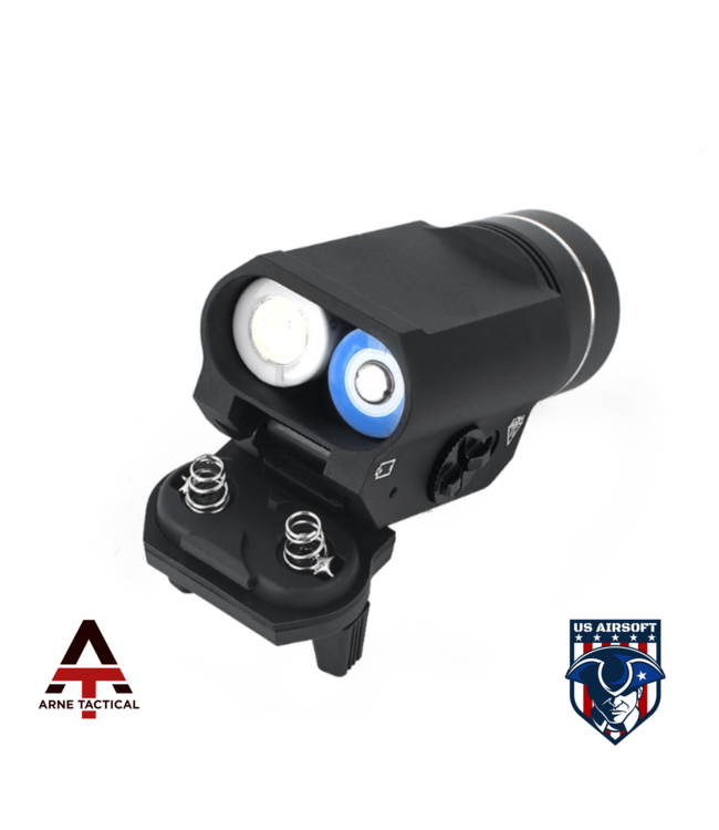Arne Tactical High Lumen Tactical Pistol  Light (Black)