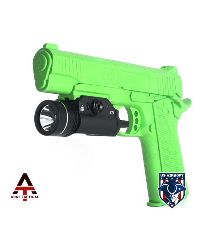 Arne Tactical High Lumen Tactical Pistol  Light (Black)