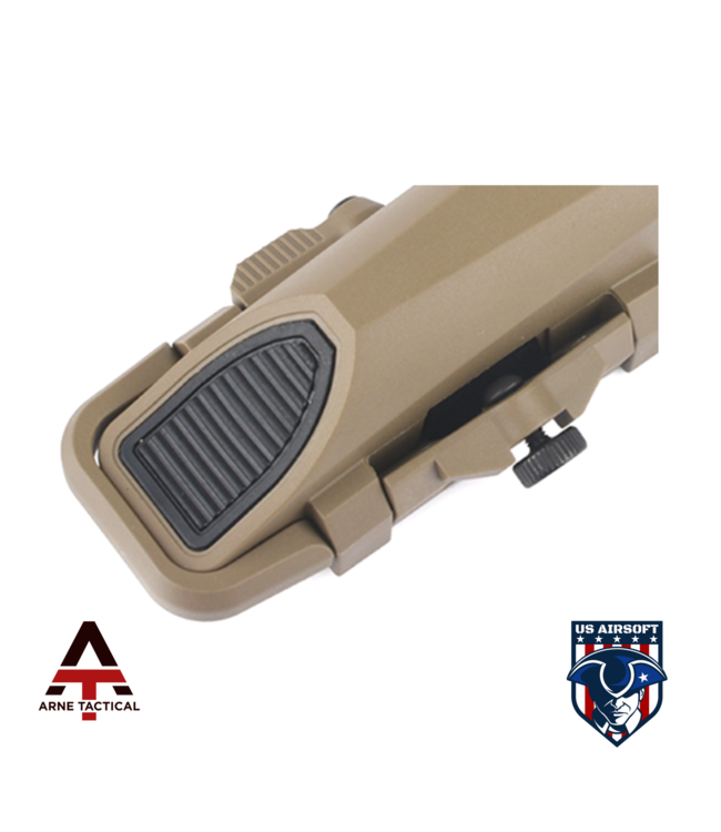 Arne Tactical Illuminator Constant Momentary and Strobe 3 Modes Long Version (FDE)