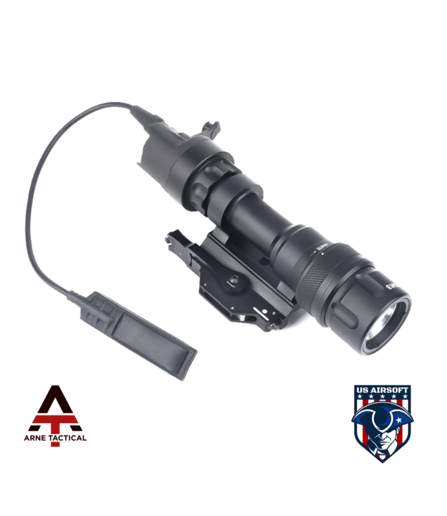 Arne Tactical LED Weapon Light W/Pressure Pad (Black)