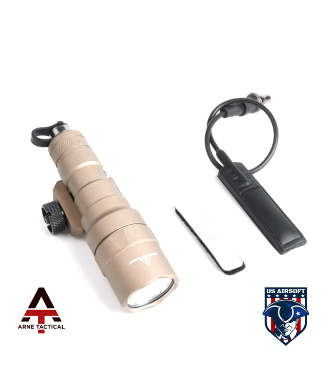 Arne Tactical M300 Small Single Fuel  LIGHT Two Control Kit Version (940 lm) - Dark Earth