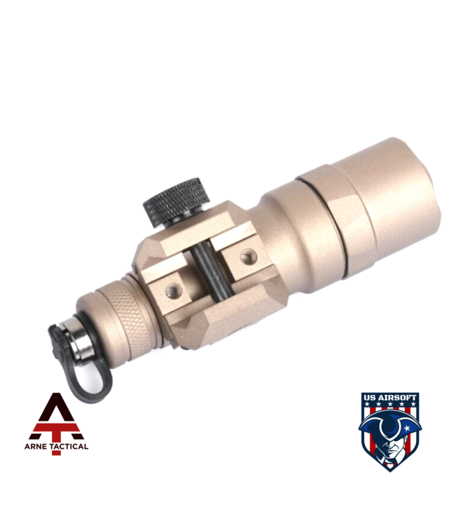 Arne Tactical M300 Small Single Fuel  LIGHT Two Control Kit Version (940 lm) - Dark Earth