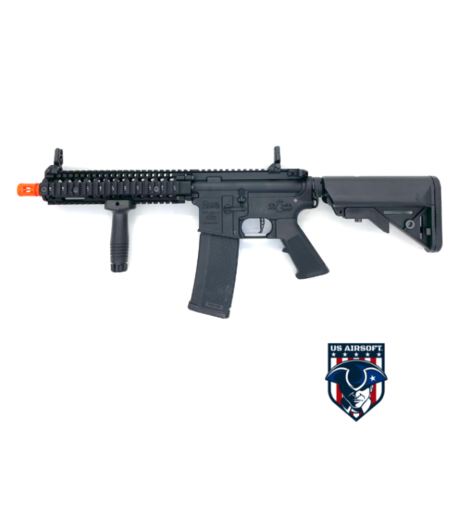 EMG Helios Daniel Defense Licensed MK18 EDGE 2.0 Airsoft AEG Rifle by Specna Arms (Color: Black)