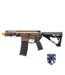 Zion Arms Zion Arms R15 Mod 1 Short Barrel Airsoft Rifle with Delta Stock (Color: Bronze)