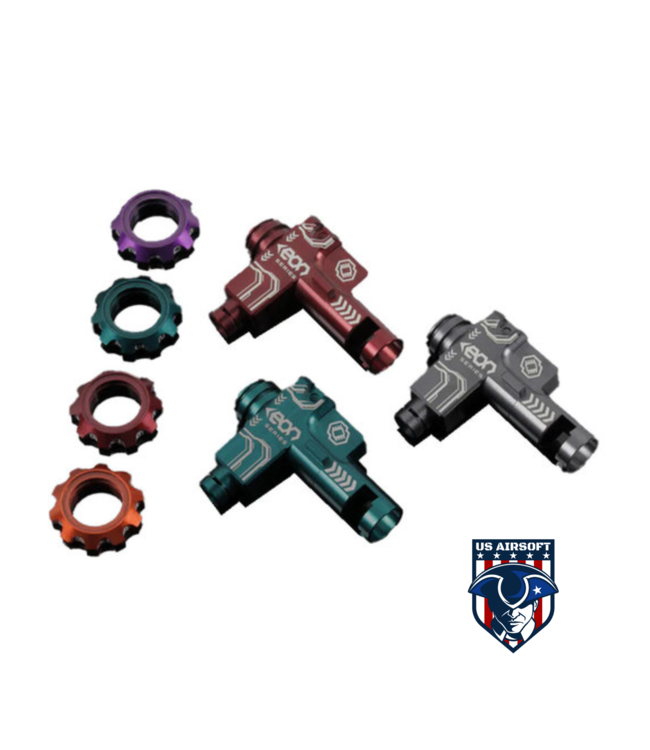 Gate EON CNC Rotary TDC Hop-Up Chamber (Titanium/Red)