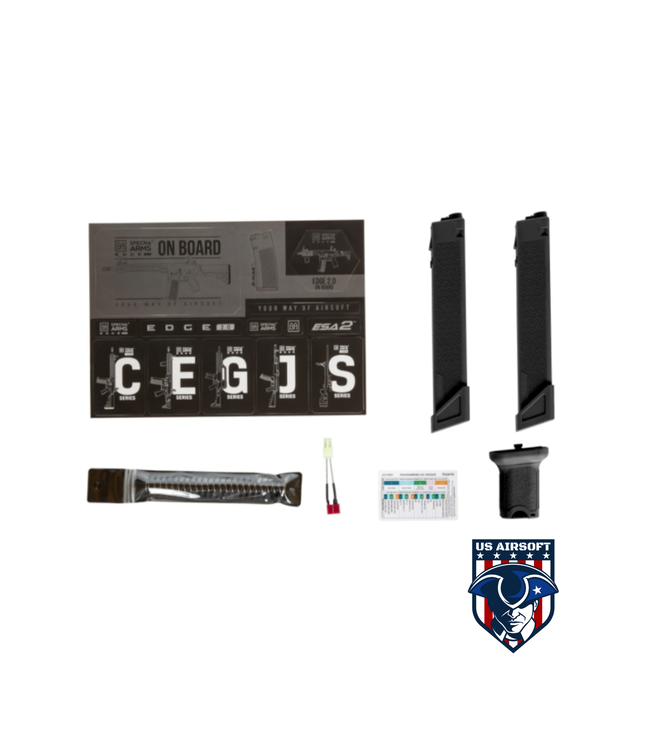 Specna Arms SA-X01 EDGE 2.0 Submachine Gun Replica - Black