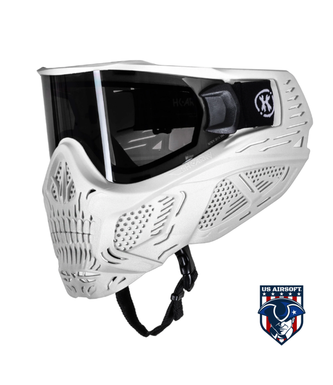 HK Army HSTL SKULL GOGGLES "Ghost" White - Black Lens
