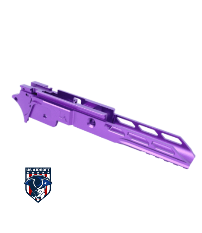 LA Capa Customs Aluminum V2 Competition Frame (Cutout Version)-Purple