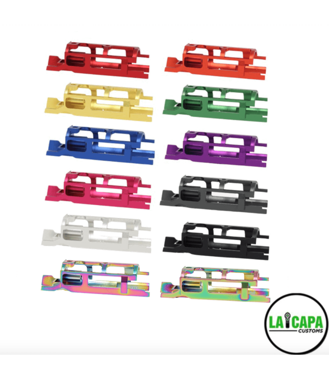 LA Capa Customs “Turbo” 7075 Blowback Unit for Hi Capa (Red)