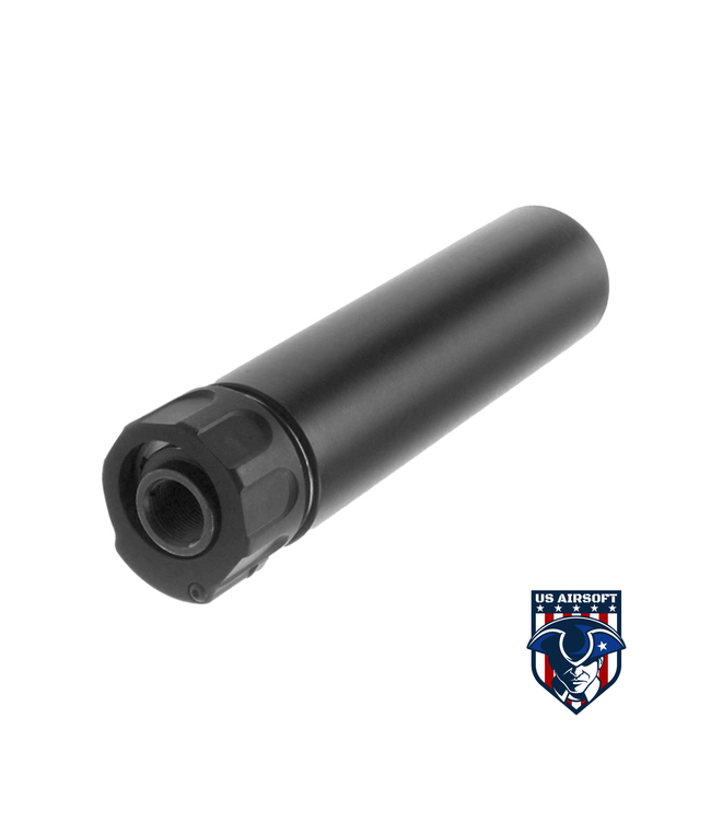 ATLAS CUSTOM WORKS FULL METAL SOCOM QD BARREL EXTENSION W/ FLASH HIDER (BLACK)