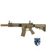 Lancer Tactical Lancer Tactical Low FPS Proline Gen 2 7" M4 Carbine Airsoft AEG Rifle with Mock Suppressor (Color: Tan)