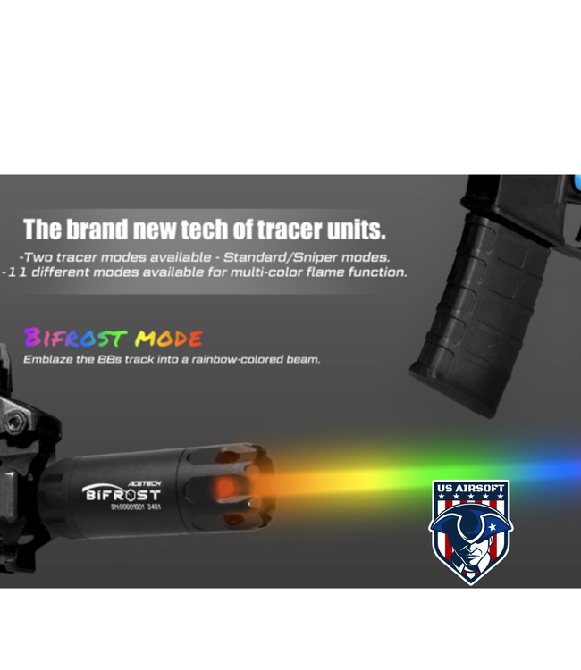 AceTech Bifrost Tracer Unit with Multi-Color RGB Flame Effect