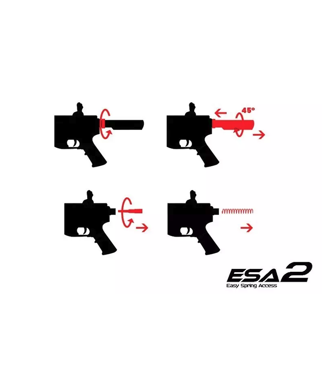 Specna Arms - RRA SA-E03 EDGE 2.0™GATE ASTER carbine replica - black