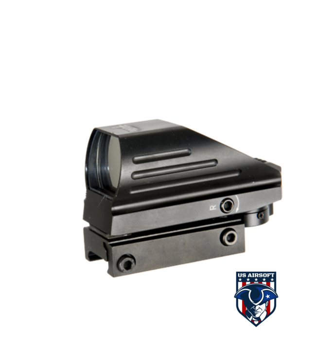 Lancer Tactical Reflex Red & Green Dot Sight (Color: Black)