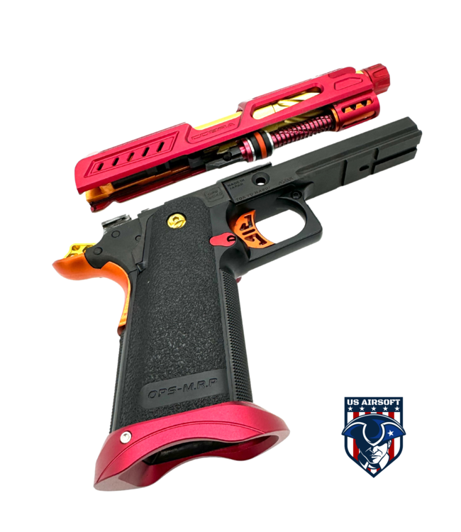 US Airsoft | Red & Orange COBRA 4.3 Hi-Capa Custom Build