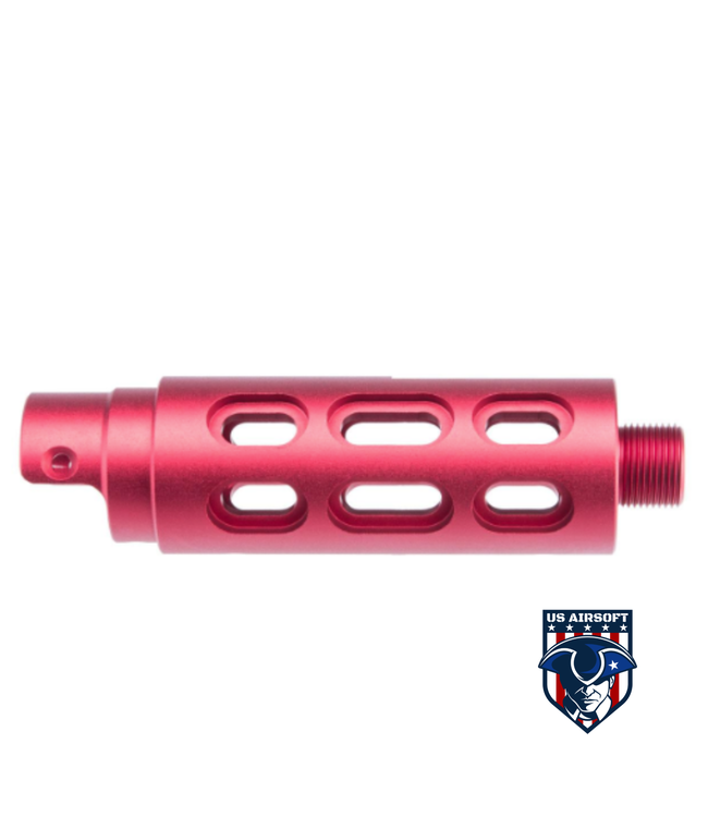 Matrix CNC Outer Barrel for AAP-01 "Assassin" Gas Airsoft Pistol (Model: Type A / Red)