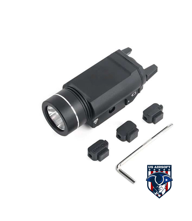 Atlas Custom Works TLR-1 Pistol Weapon Tactical Light - (Black)
