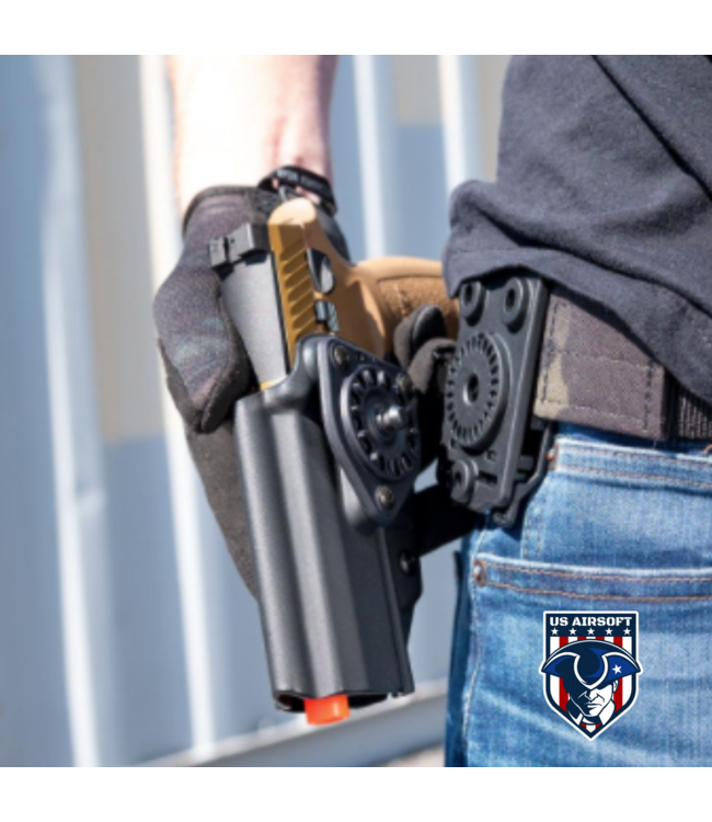 EMG .093 Kydex Holster w/ QD Mounting Interface for 2011 / Hi-Capa 5.1 Airsoft GBB Pistols (Model: Left Hand / No Mount)