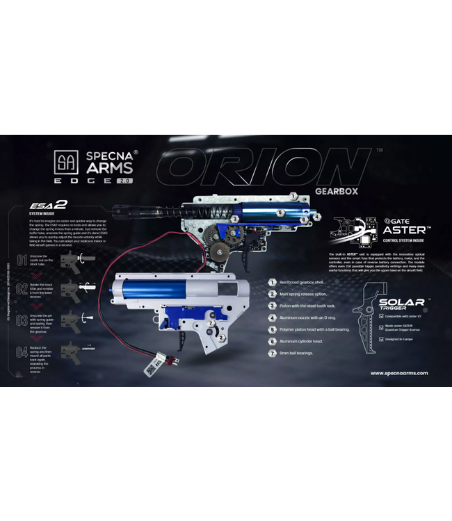 Specna Arms - Rock River Arms SA-E23 EDGE 2.0™ Carbine Replica - Chaos Bronze