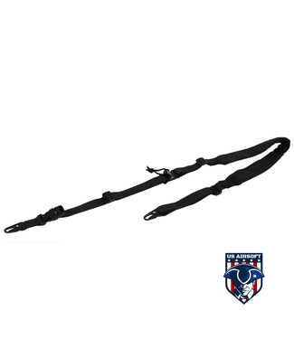 lancer tactcial Lancer Tactical 2-POINT PADDED RIFLE SLING (BK)