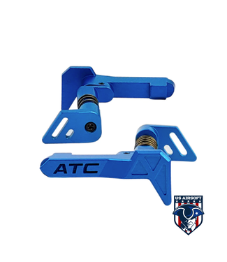 Airtac Customs AirTac Customs "Shard" Aluminum M4 Mag Release (Blue)