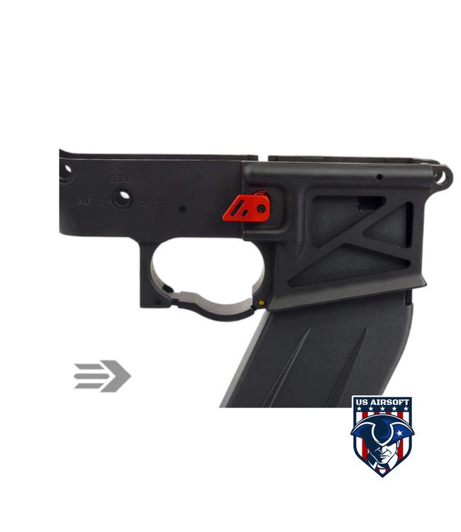 AirTac Customs "Shard" Aluminum M4 Mag Release (Gold)