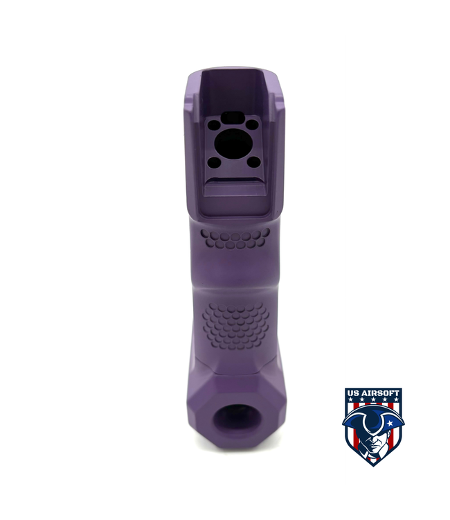 Monk Customs ESG - Aluminum Competitive Tank Grip for Wolverine Category 5 - Cerakote (Bright Purple)