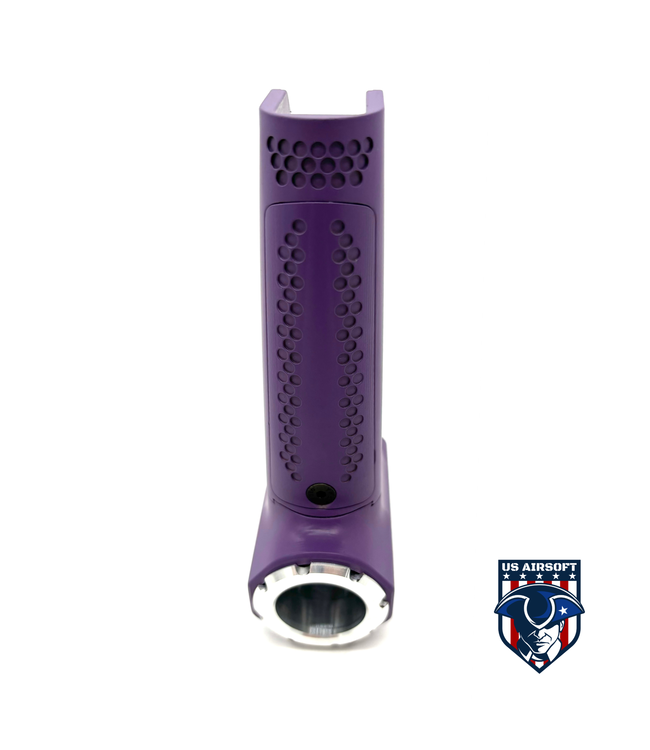 Monk Customs ESG - Aluminum Competitive Tank Grip for Wolverine Category 5 - Cerakote (Bright Purple)