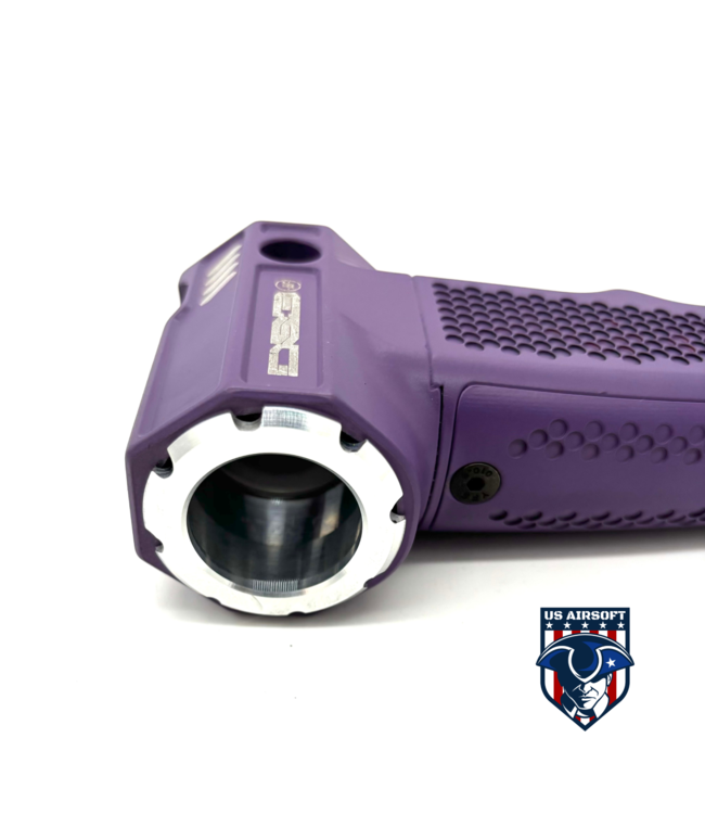 Monk Customs ESG - Aluminum Competitive Tank Grip for Wolverine Category 5 - Cerakote (Bright Purple)