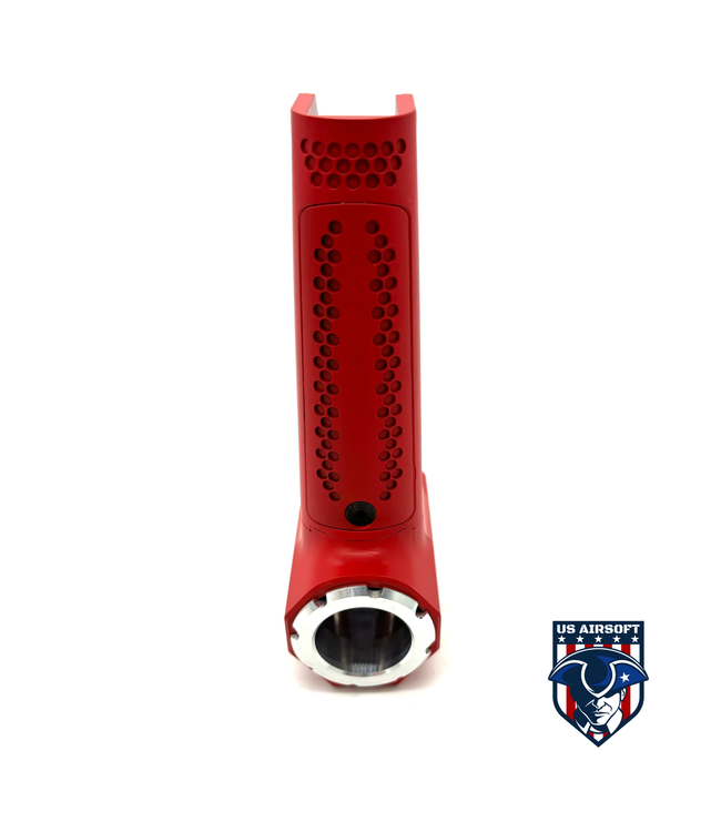 Monk Customs ESG - Aluminum Competitive Tank Grip for Wolverine Category 5- Cerakote (USMC Red)