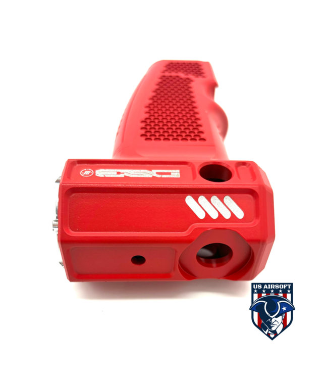 Monk Customs ESG - Aluminum Competitive Tank Grip for Wolverine Category 5- Cerakote (USMC Red)