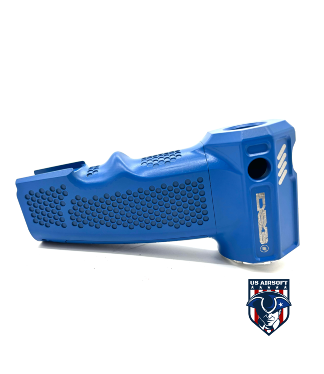 Monk Customs ESG - Aluminum Competitive Tank Grip for Wolverine Category 5- Cerakote (NRA Blue)