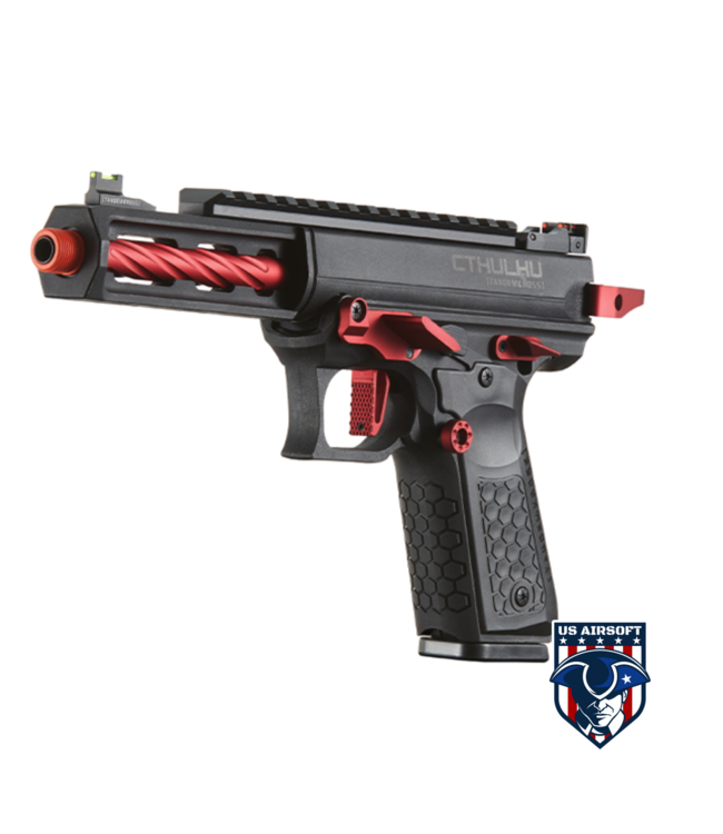 Tandemkross CTHULHU Gas Blow Back Pistol - (Black/Red)